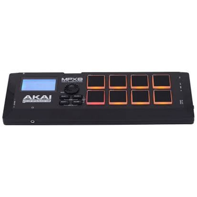 AKAI MPX8 | Controlador MIDI con PADs y Lector de Samples Vía Memoria SD