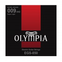 OLYMPIA EGS850 | Cuerdas para Guitarra Eléctrica Super Light Calibres 9-42