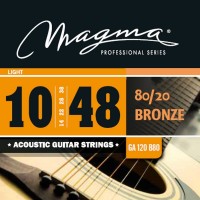 MAGMA GA120B80 | Set de cuerdas para guitarra Acústica 010-048