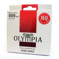 OLYMPIA HQE0942 | Cuerdas para Guitarra Eléctrica Super Light Calibres 9-42