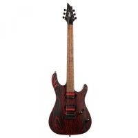 CORT KX300ETCHED-EBR | Guitarra Eléctrica Etched de la KX Series Black Red