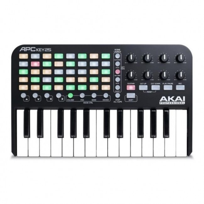 AKAI APCKEY25 | Controlador MIDI de 25 teclas y  Ableton Live