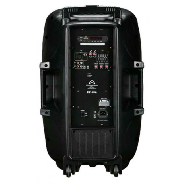 Wharfedale Pro EZ-15A | Sistema de audio de 15" activo con bateria y dos micrófonos UHF