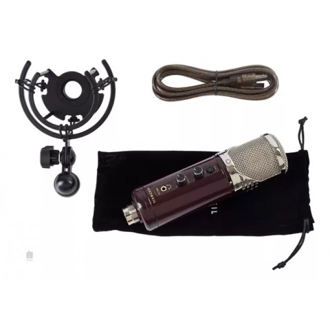 Kurzweil KM-1U-S | Micrófono Estudio de Grabación Silver